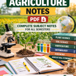 BSC Agriculture notes pdf In Detail