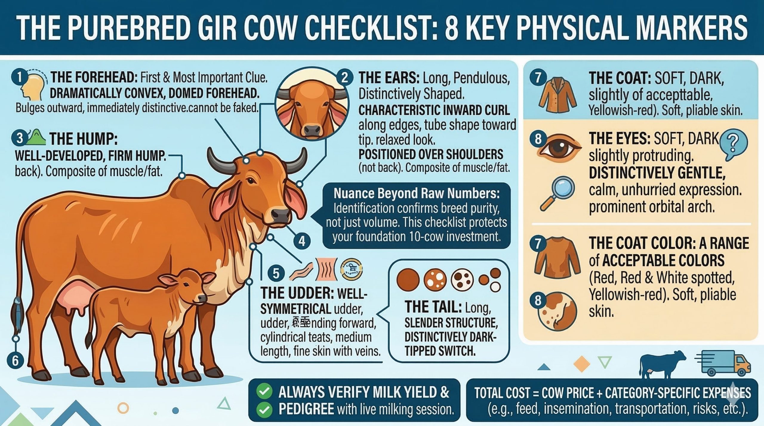 Gir Cow Identification Guide