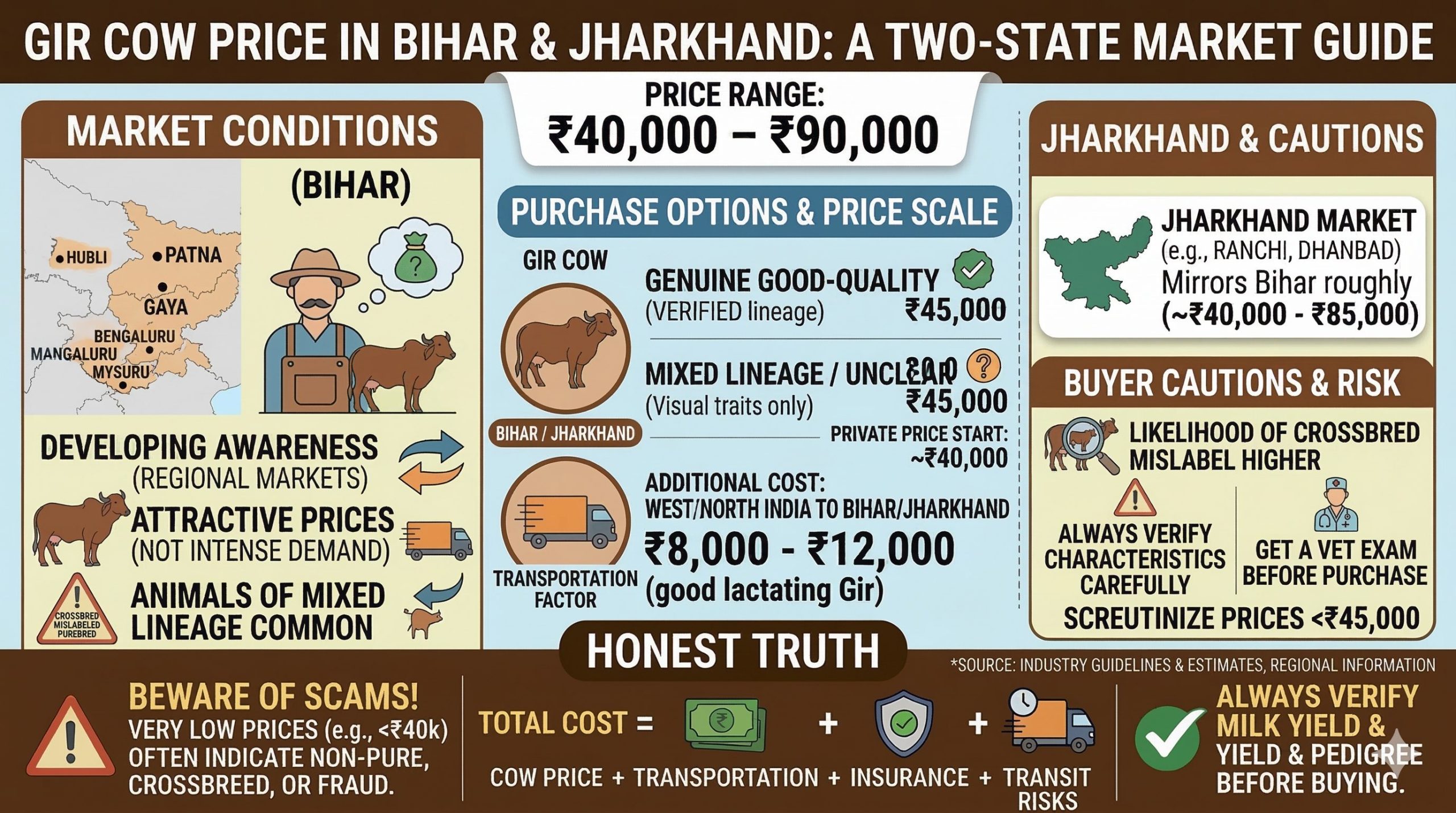 Gir Cow Price in Bihar and Jharkhand