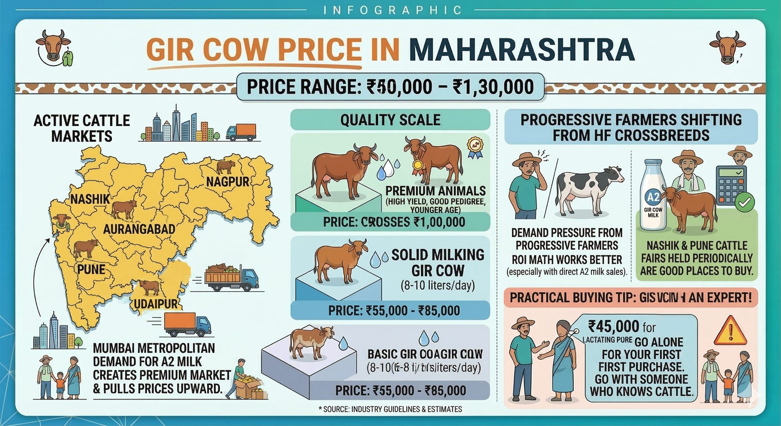 Gir Cow Price in Maharashtra
