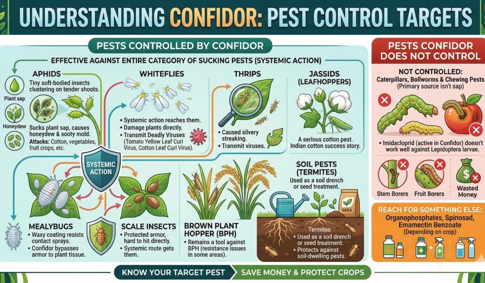 What Pests Does Confidor Control