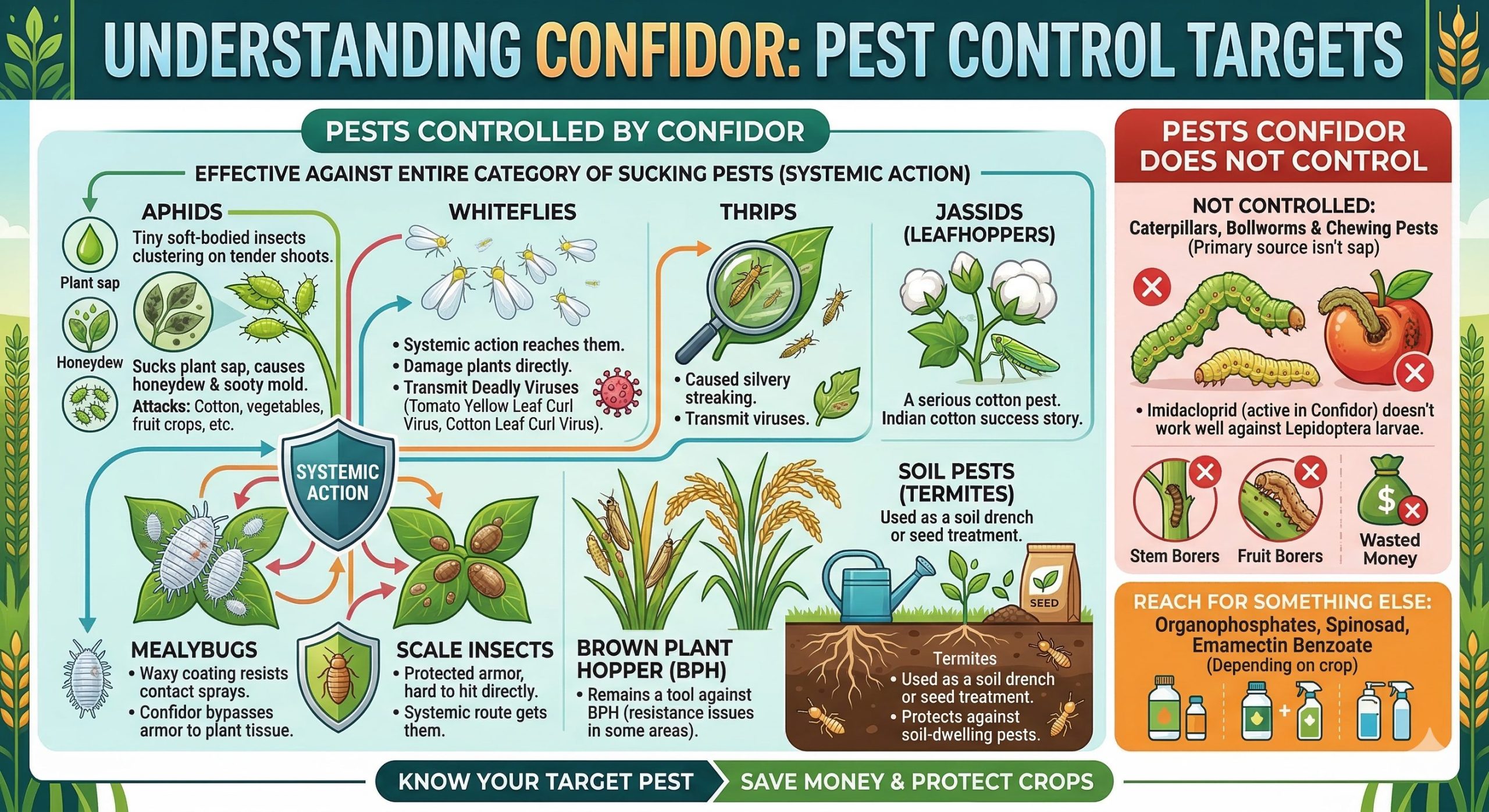 What Pests Does Confidor Control